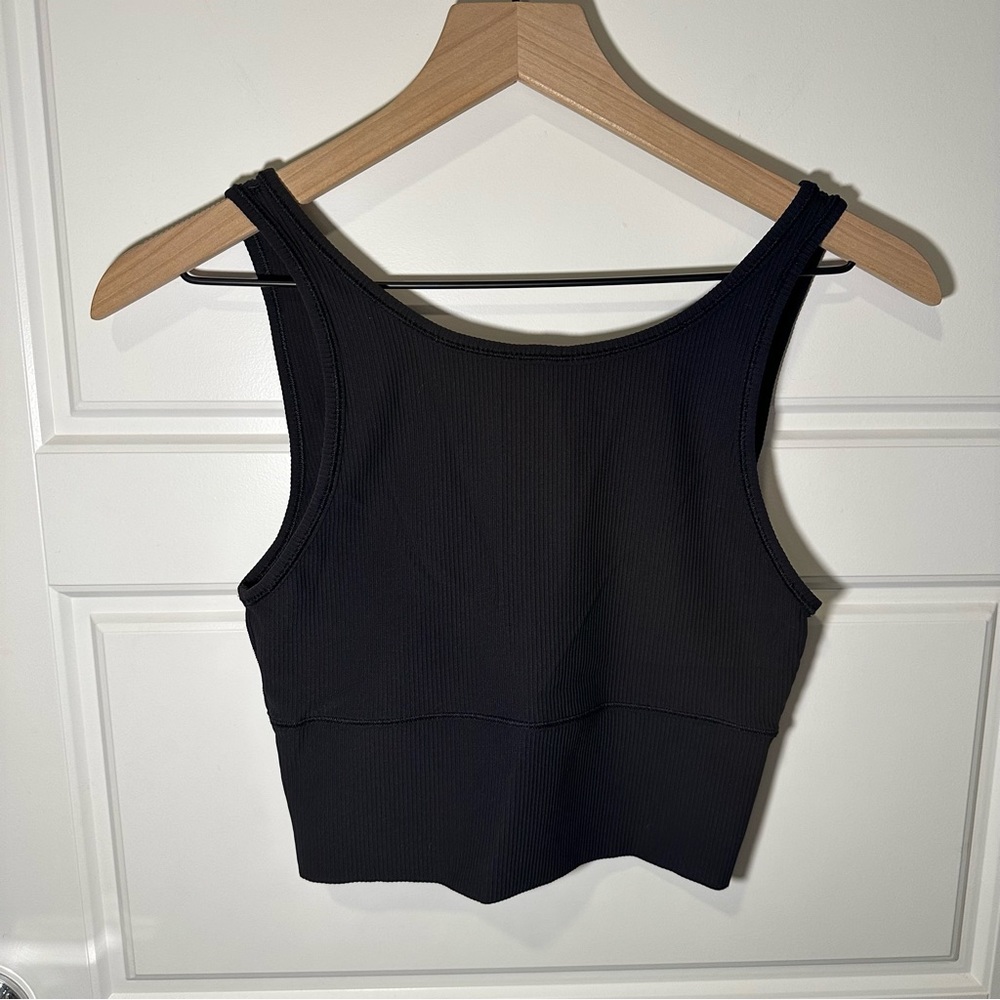 lululemon | Power Pivot Ribbed Tank Top - Black